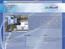 Tablet Screenshot of ideoplast.it